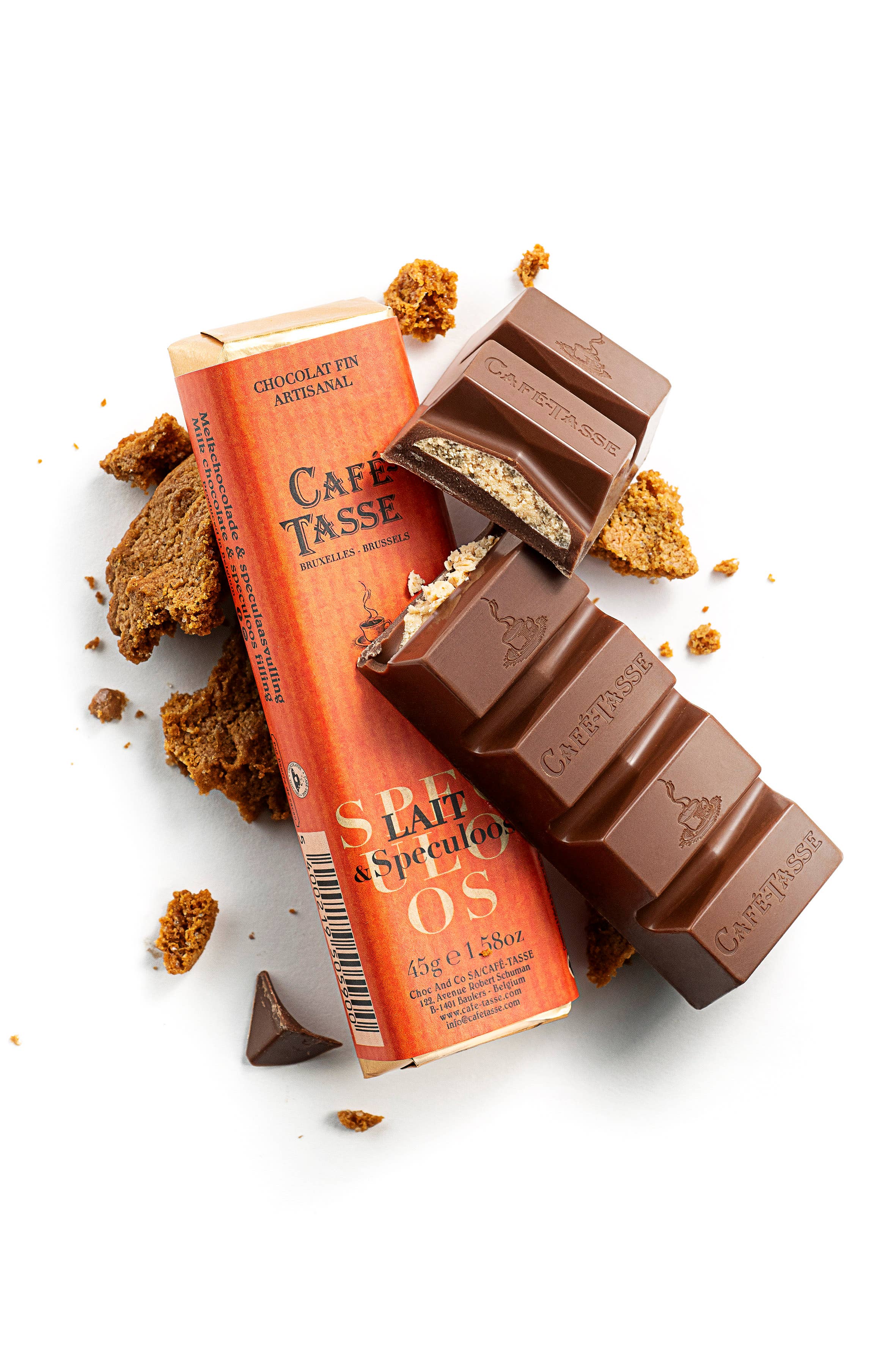 Café-Tasse - Wholesale Chocolate - Wooden display - trimmed - assorted sticks (45g)2