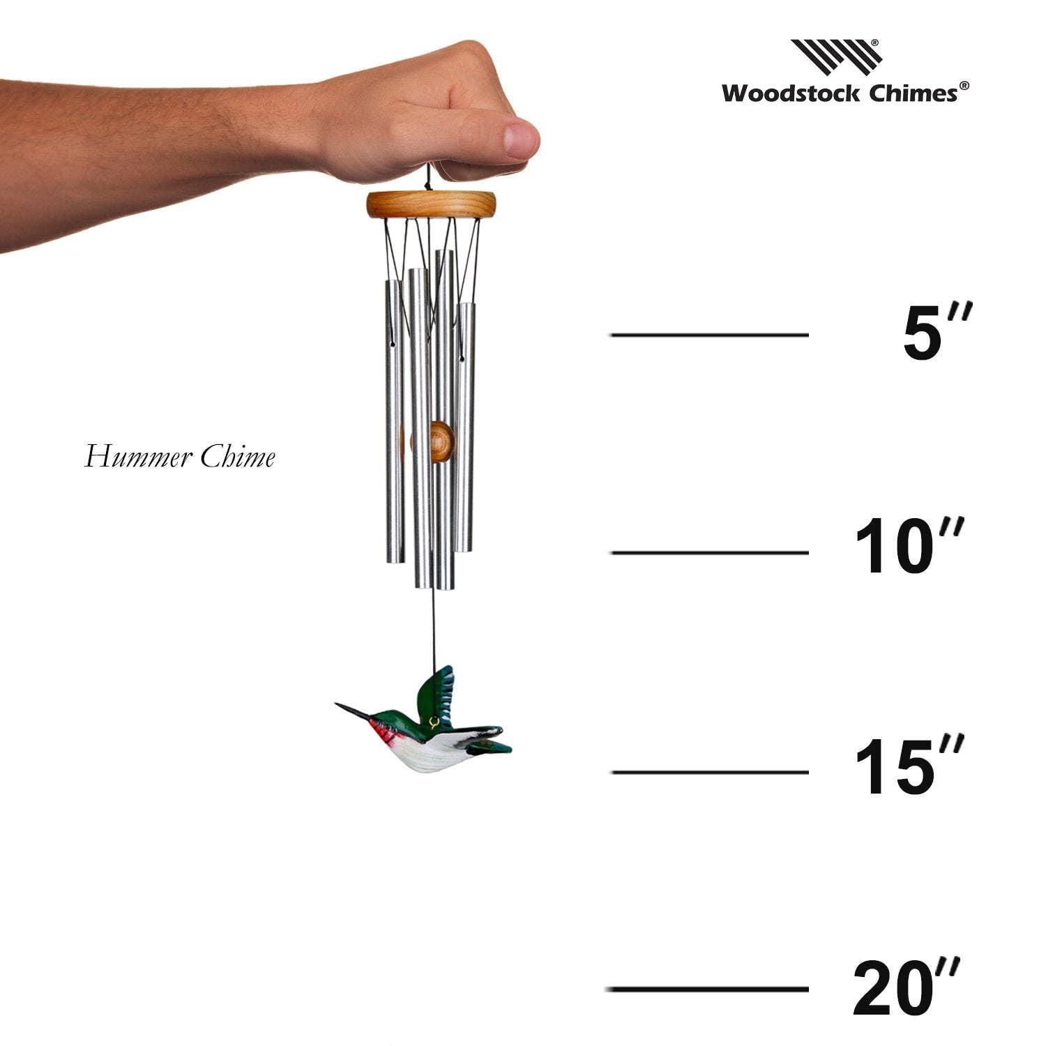 Woodstock Chimes - Wholesale Wind Chime - Woodstock Hummer Chime™4