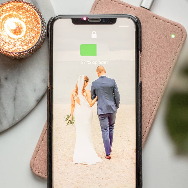 UPSTRÖM - Wholesale Charging Dock - UPSTRÖM Wireless Charger - LÄDER (Pink)3