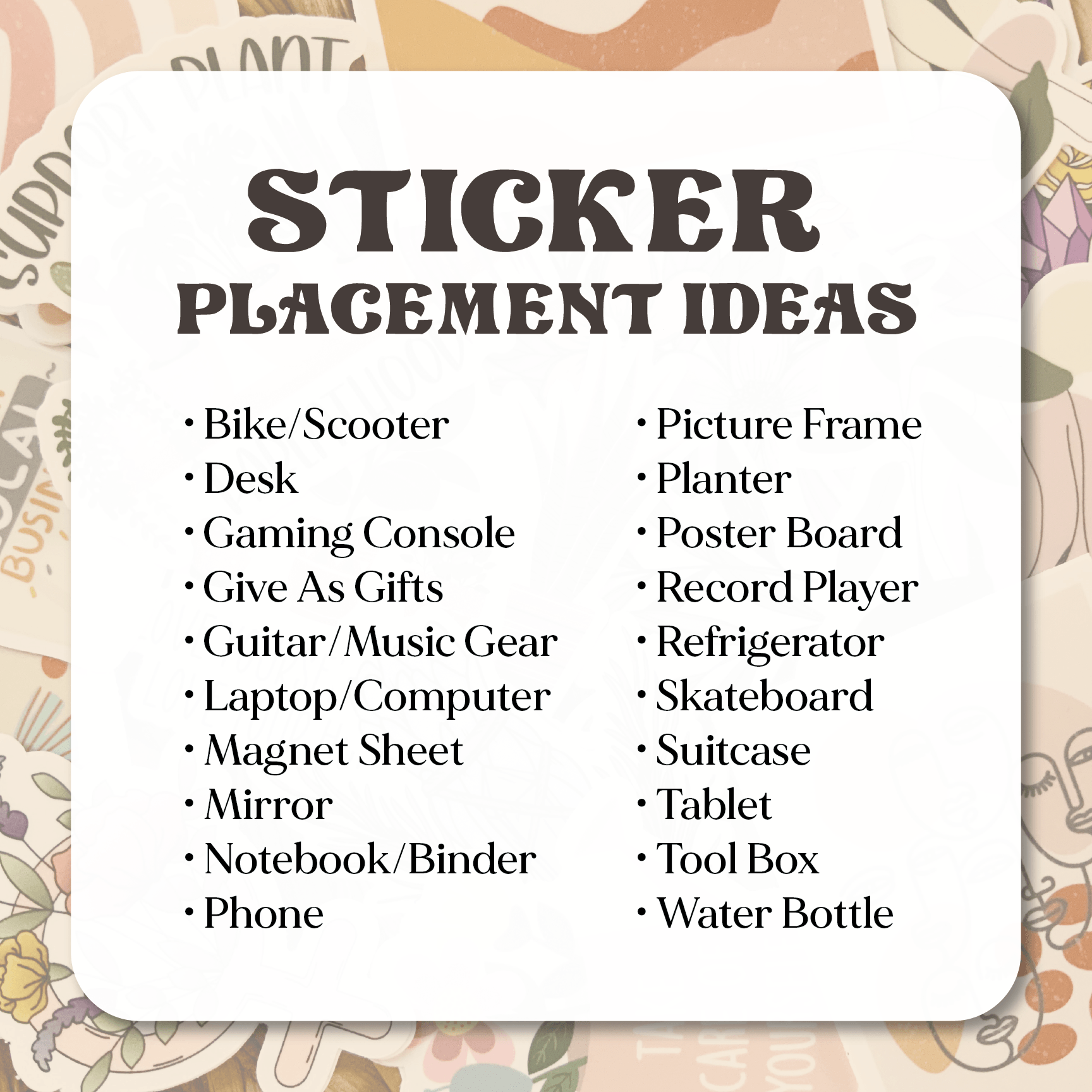 Sage & Oak - Wholesale Sticker - Save the Bees 3" Waterproof Sticker4