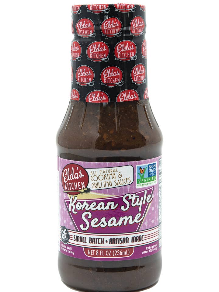 Korean Sesame Cooking & Grilling Sauce for wholesale by Elda's Kitchen