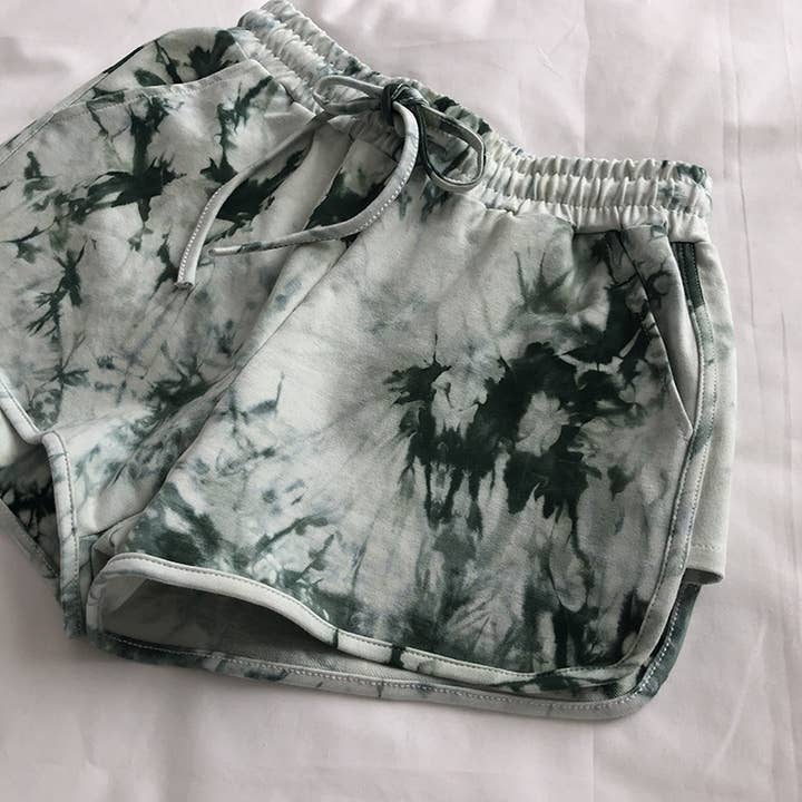 Rosa Clothing - Wholesale Shorts - Women's - Viral trendy Tie-Dye Camo athletic short15