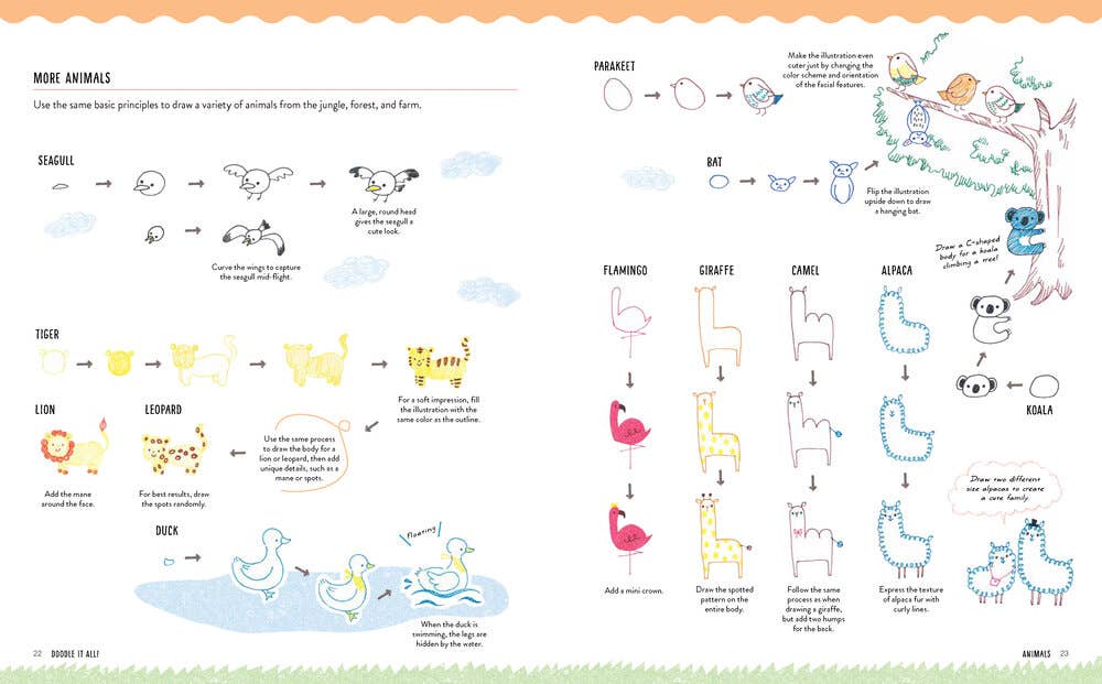 Zakka Workshop - Wholesale Display Book - Doodle It All1