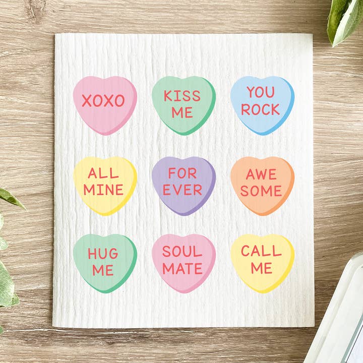 Alla hjärtans dag Candy Hearts - Svensk Disktrasa för wholesale av Lissi Designs