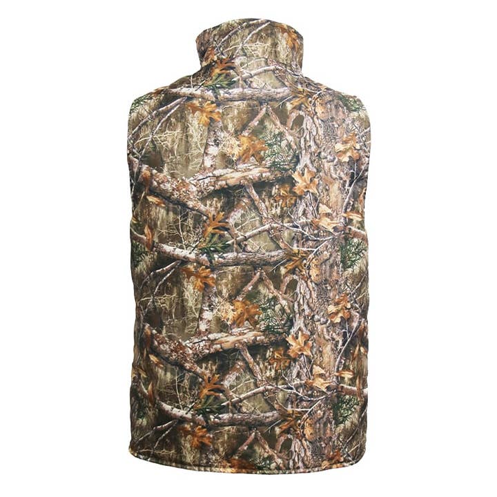 Gilet chauffant camouflage pour la vente par G-heat