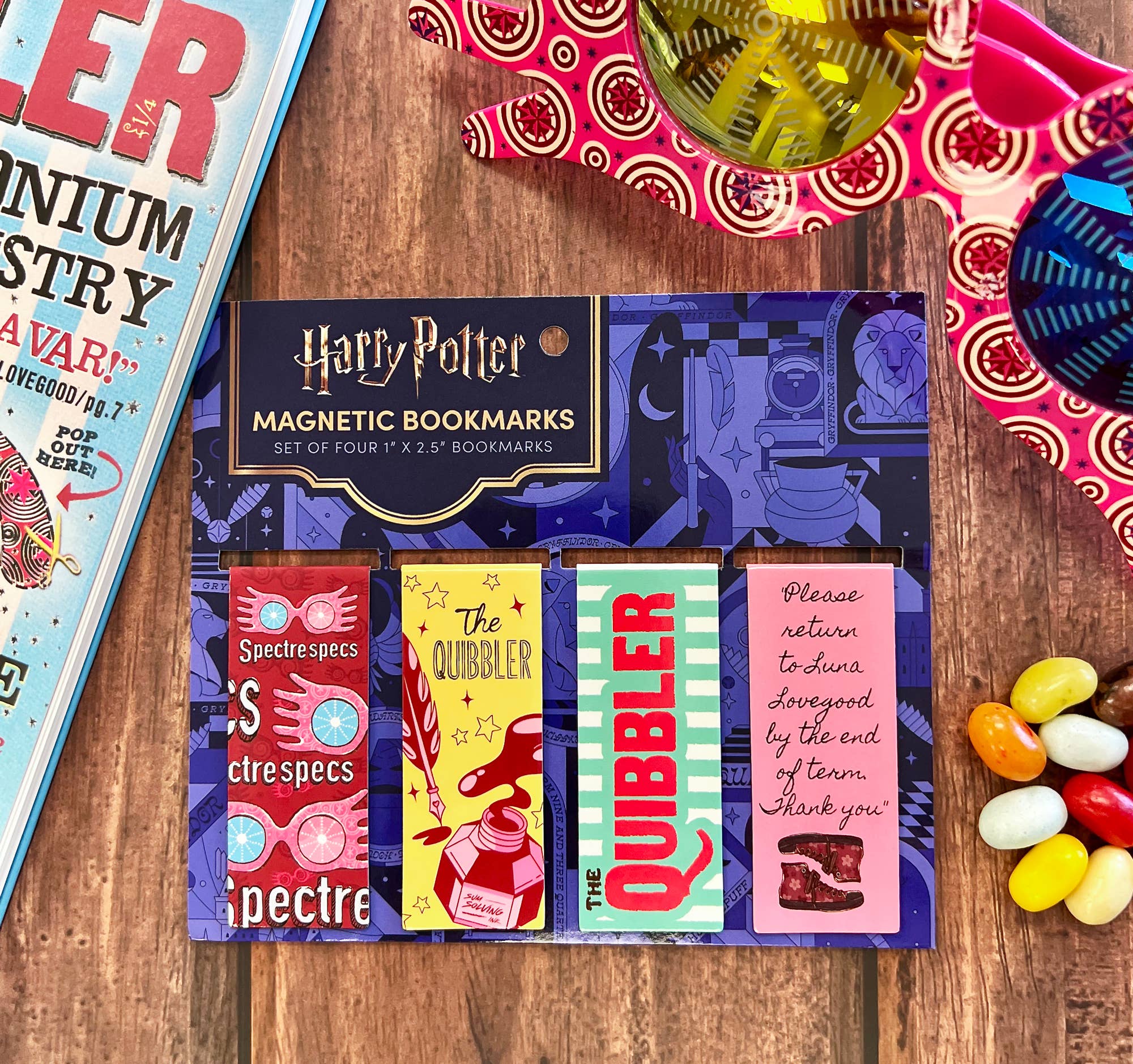 Conquest Journals - Wholesale Bookmark - Harry Potter The Quibbler Magnetic Bookmarks (4-Pack)1