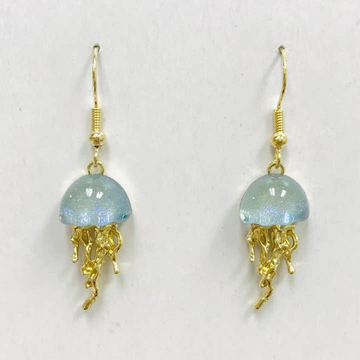SimpleNGreat - Wholesale Dangle Earrings - Fabulous Blue Jellyfish Earrings