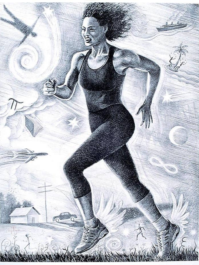 Runner - Blanco y negro para venta al por mayor de Frame of Mind