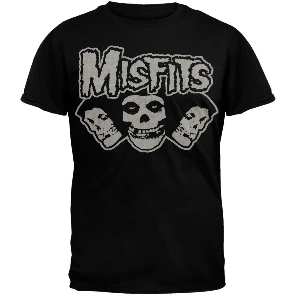 Official Store - Vendita all'ingrosso Maglietta serigrafata - Uomo - Misfits - Maglietta da uomo con logo Cg0