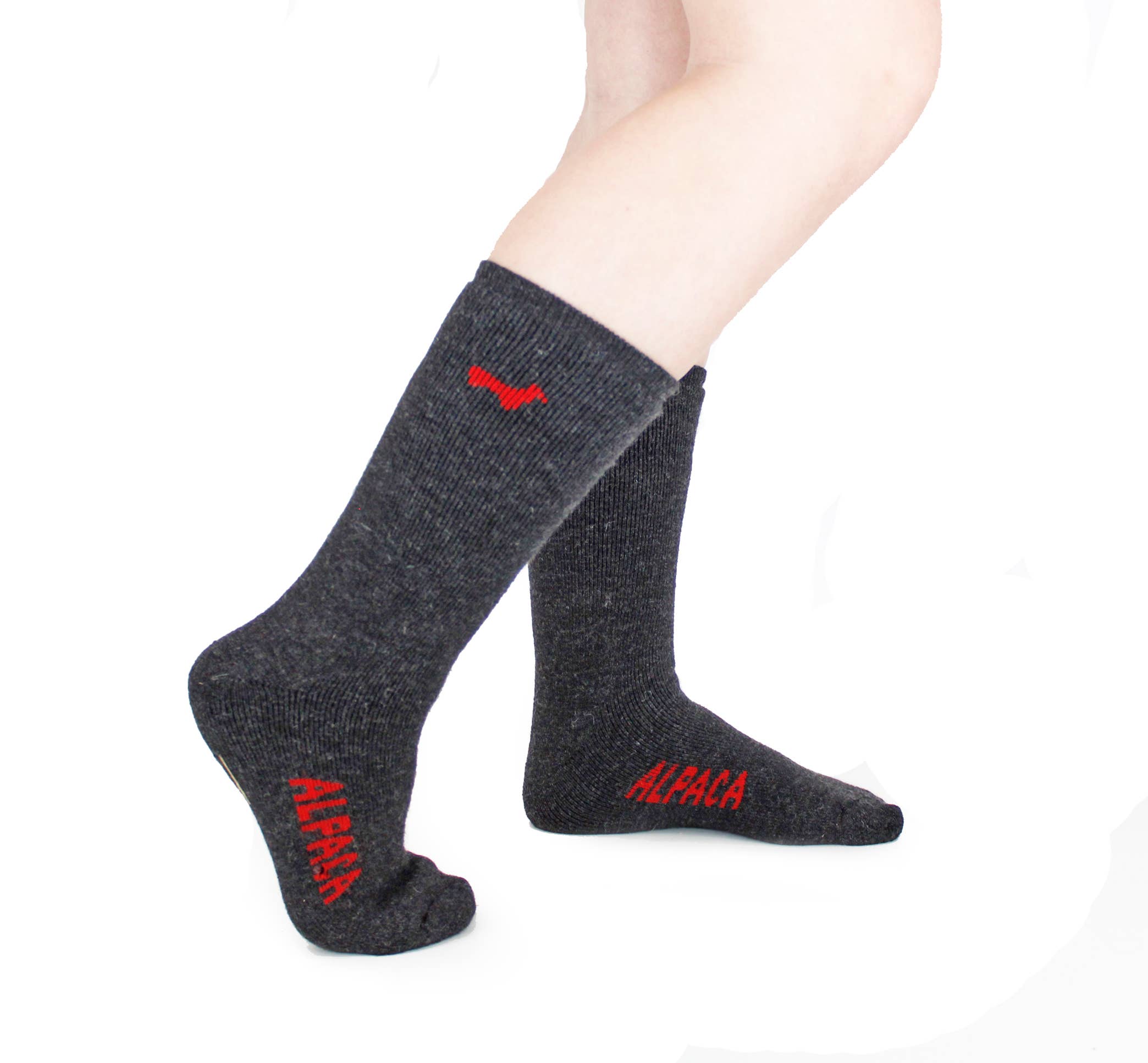 Lanart Alpaca - Wholesale Socks - Unisex - Everest Outdoor Unisex Baby Alpaca Socks: Charcoal5