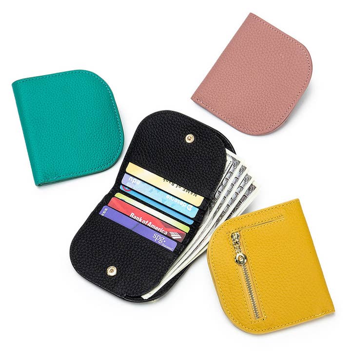 ULTRA-THIN SHORT MULTIFUNCTIONAL LEATHER WALLET_CWAB3776 for wholesale by ACCITY