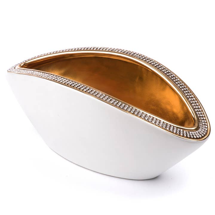 ALC Lumeux 10in Oval Bowl for wholesale by Alan Lee Collection