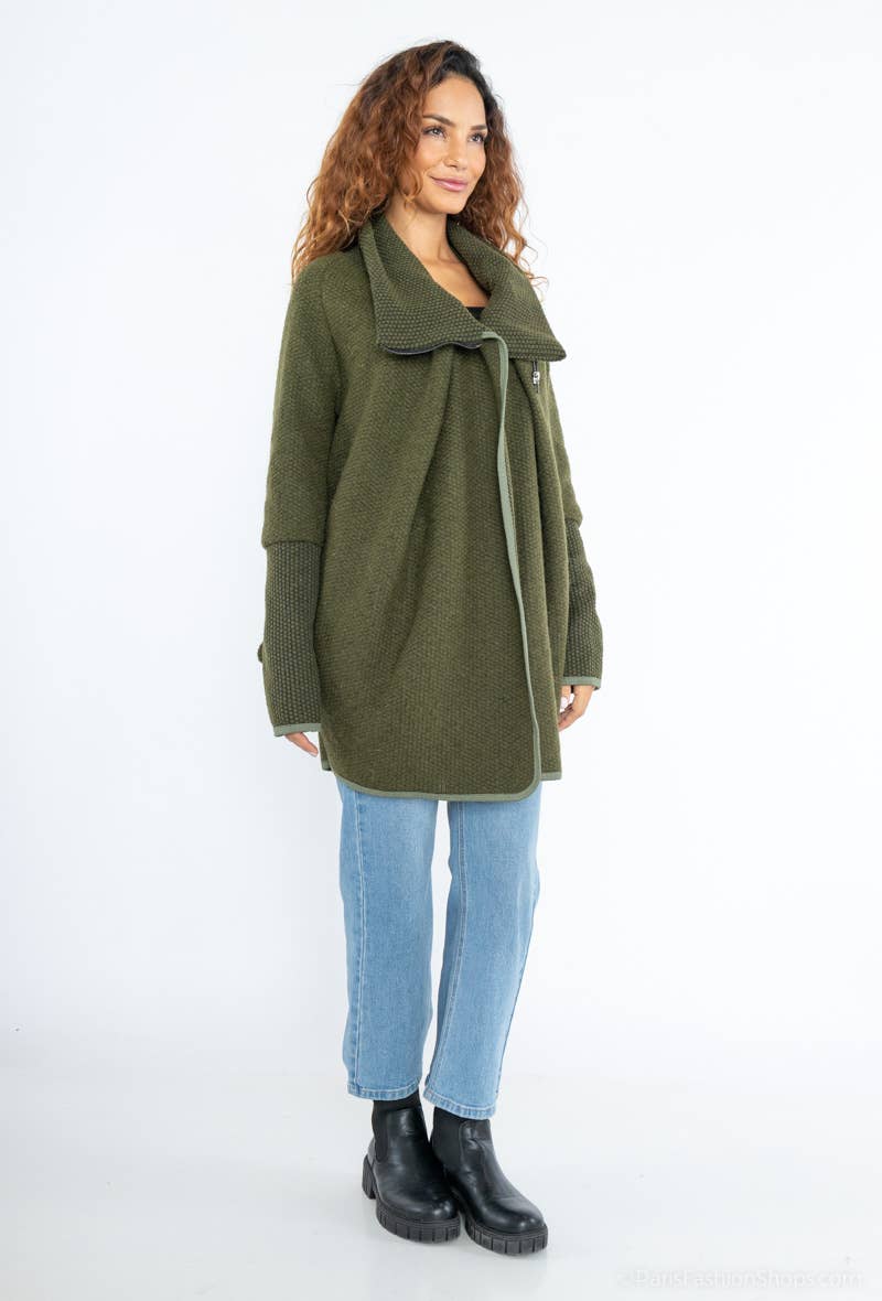 LINEN & COTTON HOUSE – wholesale Coat – Women’s – WOMEN'S WOOL COAT 4139 FALL WINTER CLOTHING 18