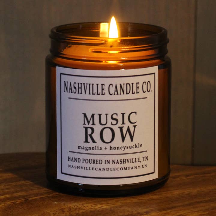 Music Row│Magnolia + Honeysuckle for wholesale by Nashville Candle Company
