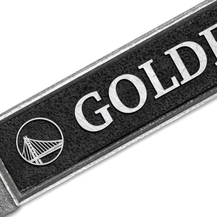 Rico Industries - Wholesale Car Decorative Charm - Unisex - NBA Golden St Warriors Pewter License Plate Frame3