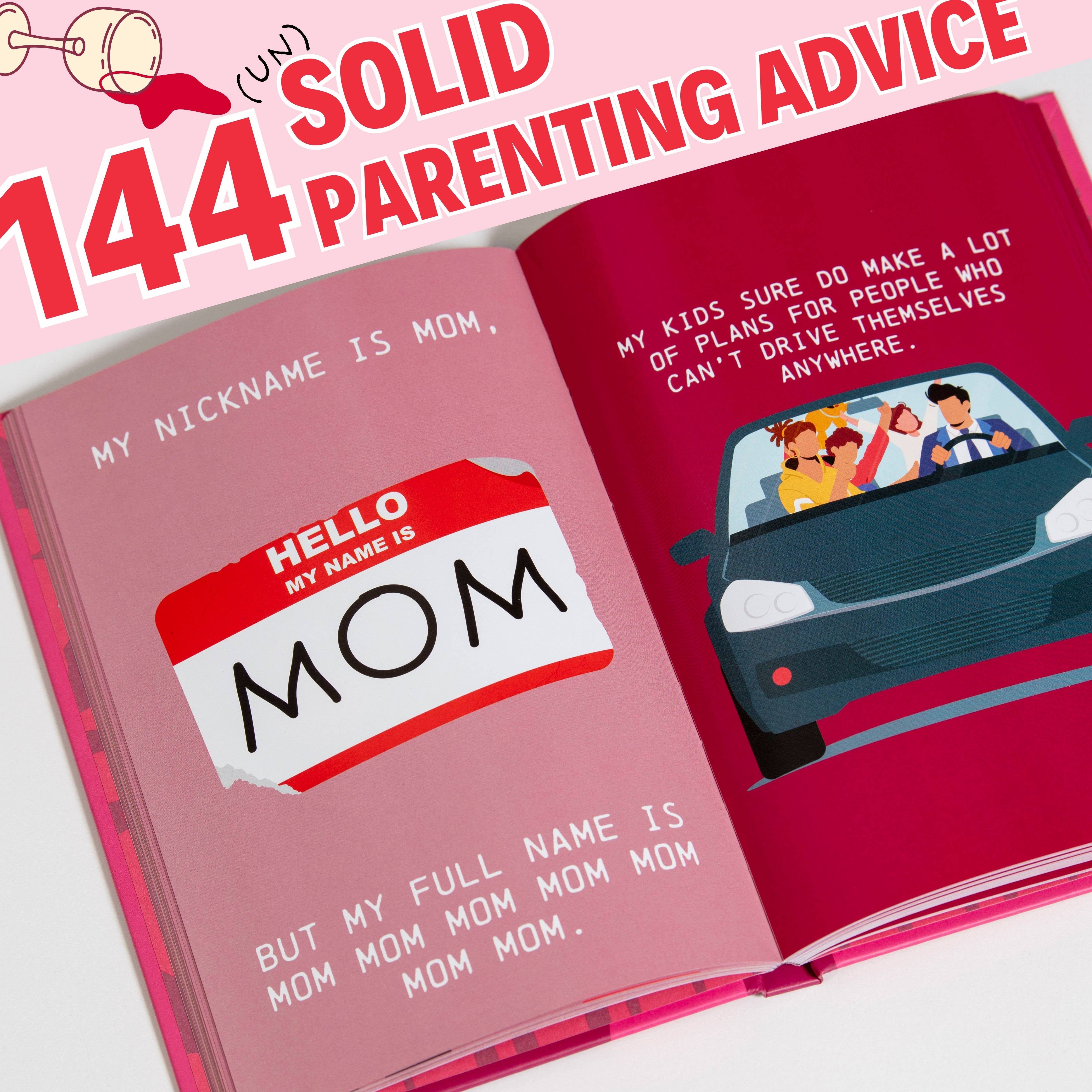 Boxer Gifts EU - Wholesale Humor Book - Surviving Motherhood One Glass of Wine at a Time3