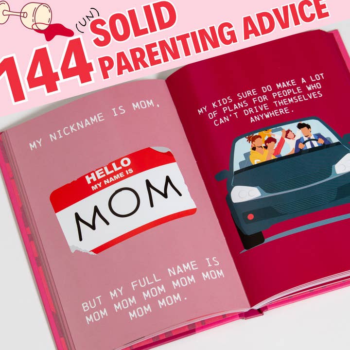 Boxer Gifts EU - Wholesale Humor Book - Surviving Motherhood One Glass of Wine at a Time3