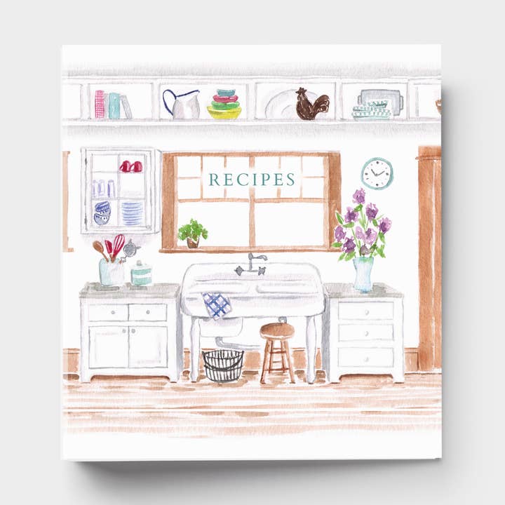 Recipe Binder - Farmhouse Kitchen for wholesale by Rural Girl Studio