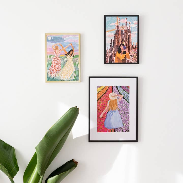 DesignPlace - Wholesale Picture frame - A4 Frame Black2