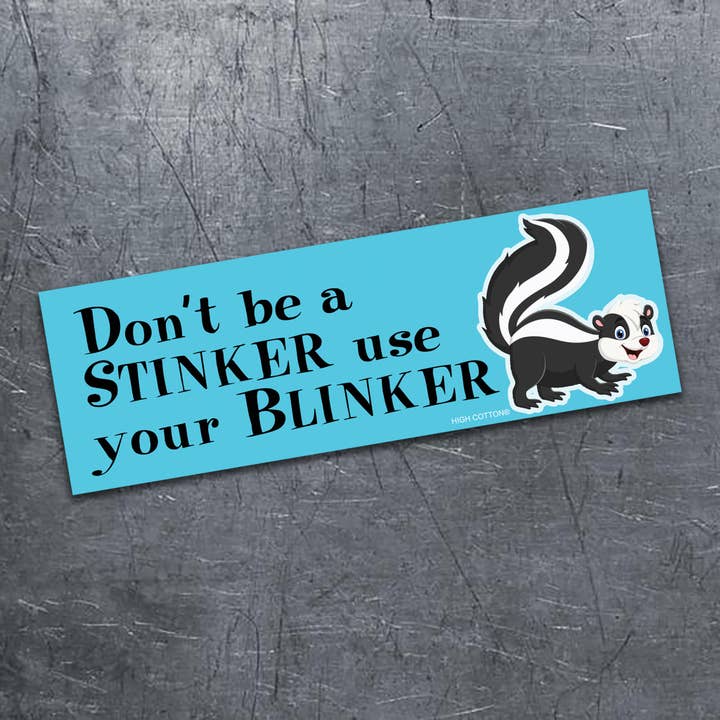 Don't Be A Stinker Car Magnet for wholesale by High Cotton Gifts