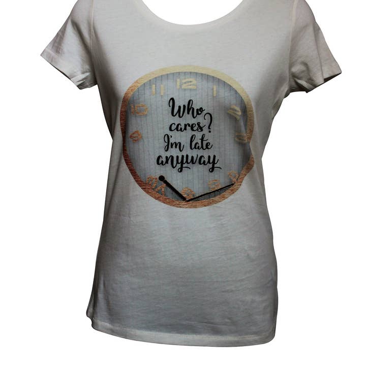 Camiseta divertida de algodón orgánico para venta al por mayor de Deidaa