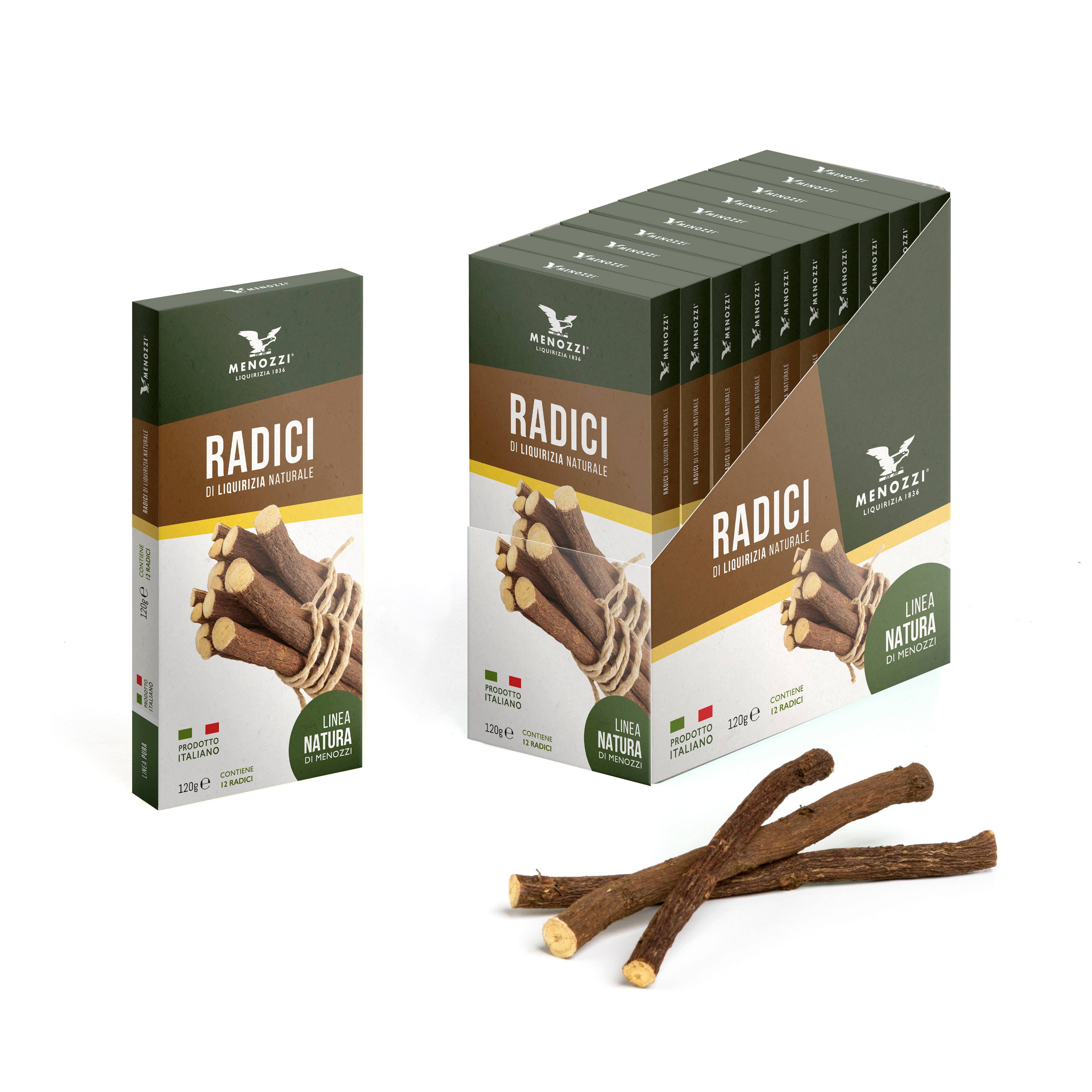 Menozzi De Rosa 1836 - Wholesale Licorice - Licorice Roots 14cm0