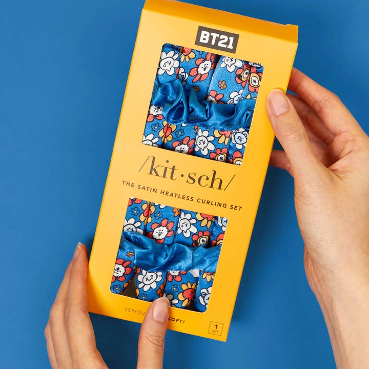 KITSCH - Vendita all'ingrosso Bigodini - BT21 x Kitsch set per arricciare senza calore - Universtar1