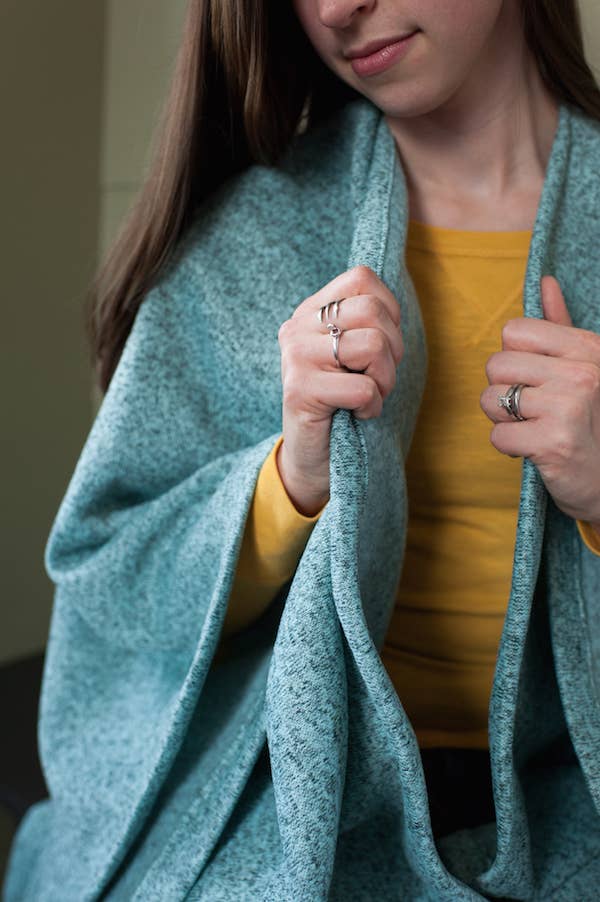 Rachel Rossi Design - Wholesale Craft Sewing Kit - Squared² Fashion Wrap | Sewing Pattern1