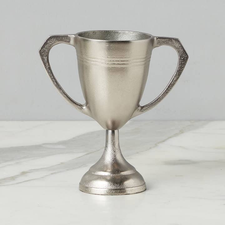 Vintage Trophy Cup, Small, Silver for wholesale by etúHOME
