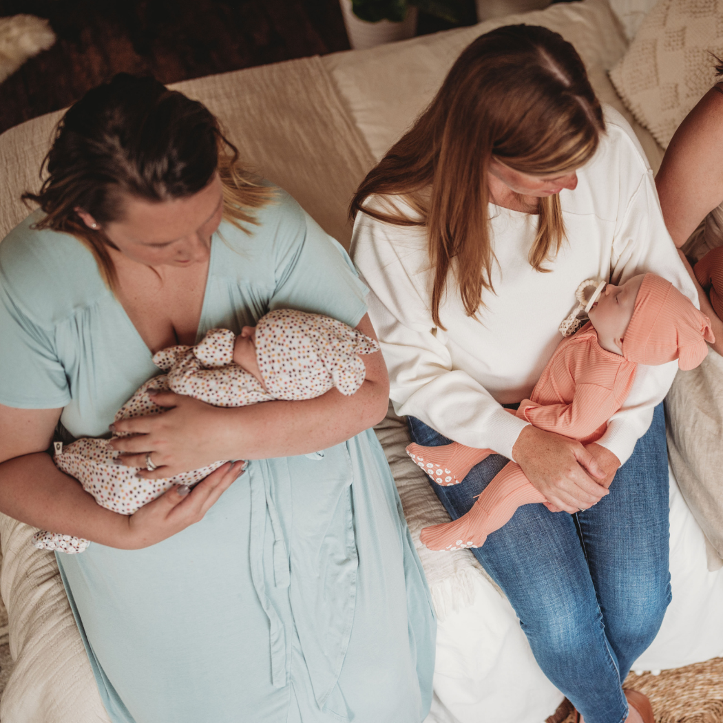 Dappled Dot Bamboo Baby Romper 2 Piece Set for wholesale on Faire8