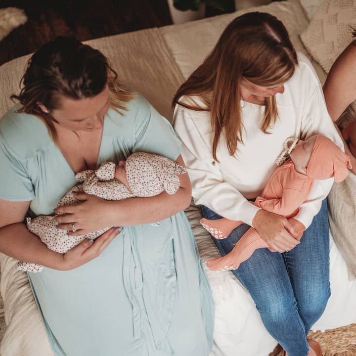 Dappled Dot Bamboo Baby Romper 2 Piece Set for wholesale on Faire8