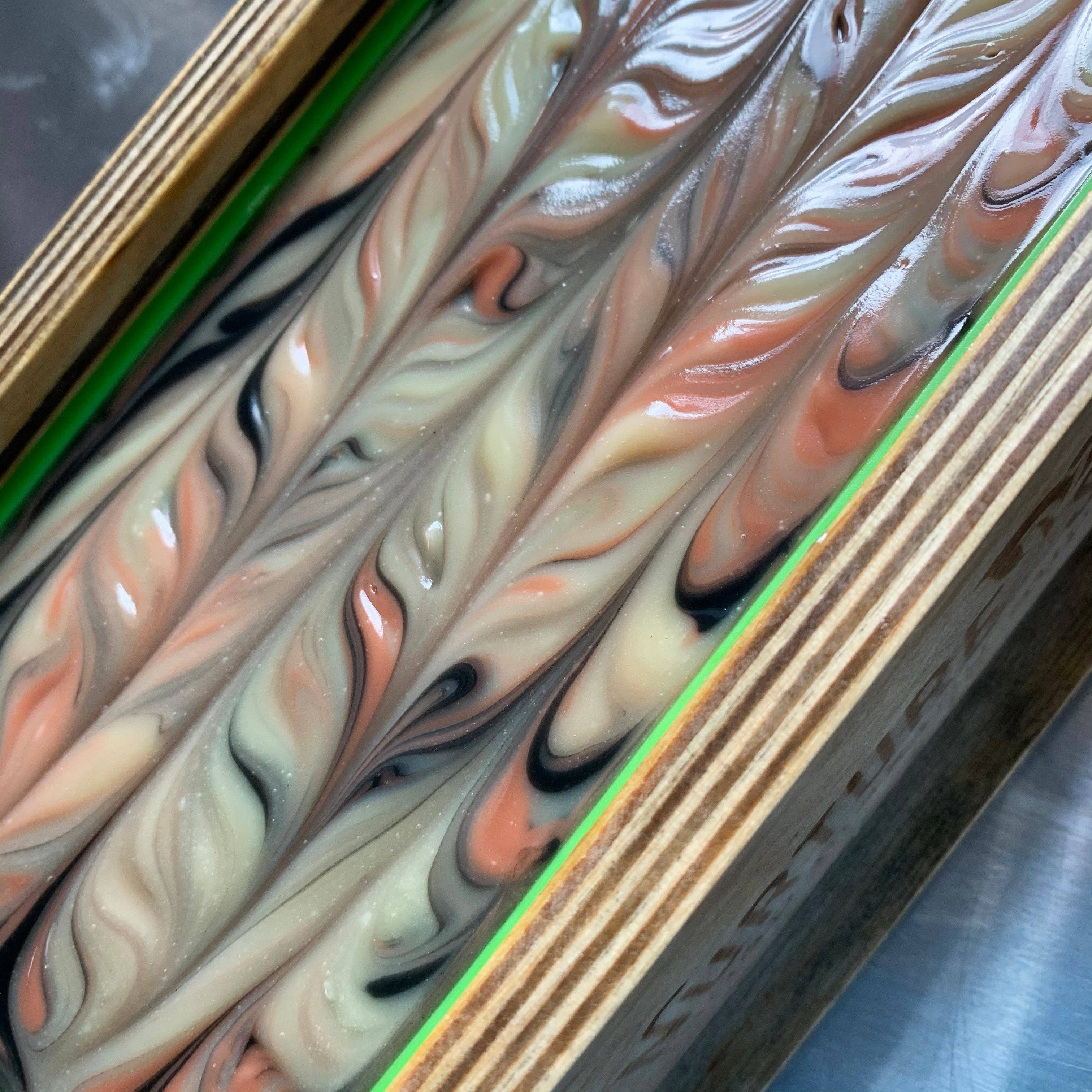 Delta Tule - Wholesale Bar Soap - Black Pearl // Charcoal + Rose Clay Soap5