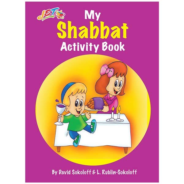 Shabbat Mini Activity Book for wholesale by Jewish Educational Toys