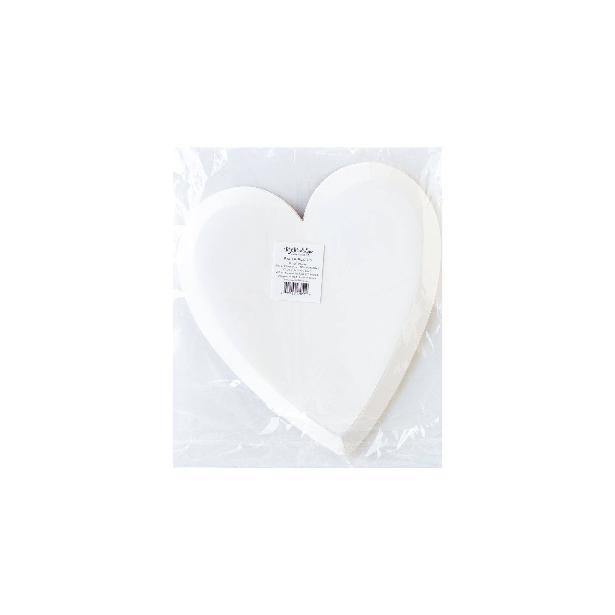 My Mind’s Eye - Wholesale Disposable Plate - VAL1045 - Box of Chocolates Paper Plate2