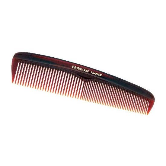 Small Tortoise Shell Pocket Brushing Comb 90391 for wholesale by CARAVAN J NAHON IMPORT