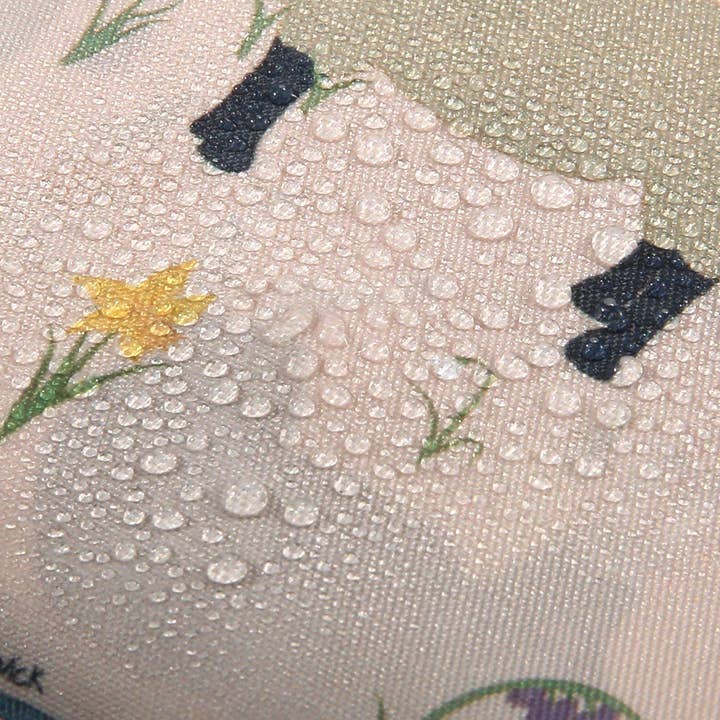 Blau Eco Chic Leichte, faltbare Einkaufstasche mit Schaf-Design für den Großhandel auf Faire3