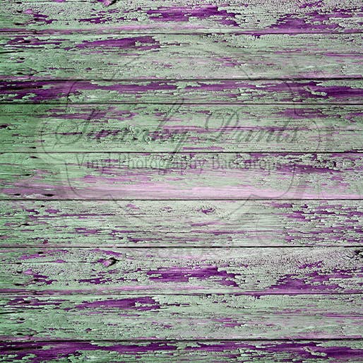 Pano de fundo de fotografia de vinil de 8 pés x 6 pés/verde roxo por atacado de Swanky Prints