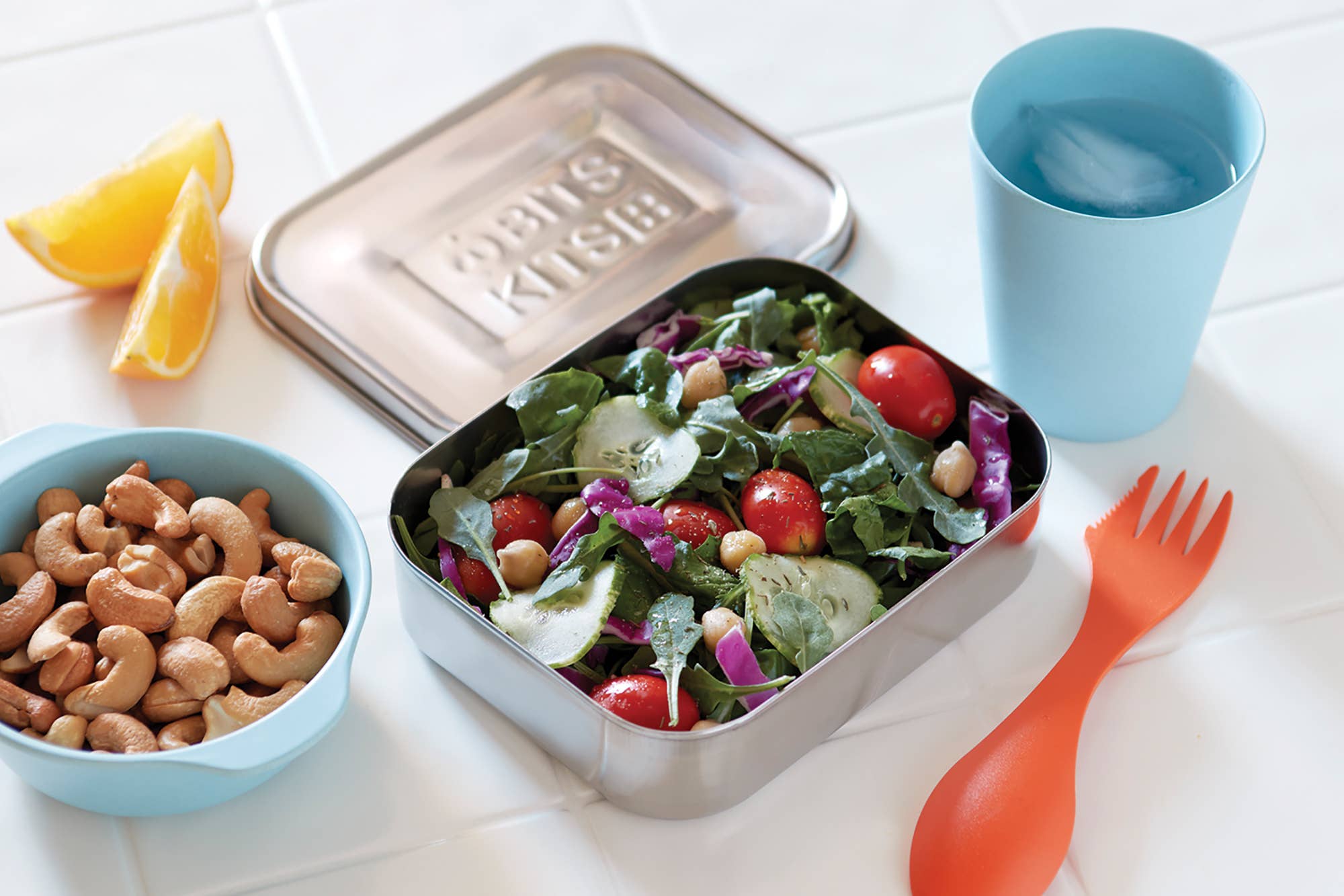 Fox Run Brands - Vente Sac/boîte repas – enfant - Bits Kits Bento Box Lunch avec 5 contenants pour condiments2