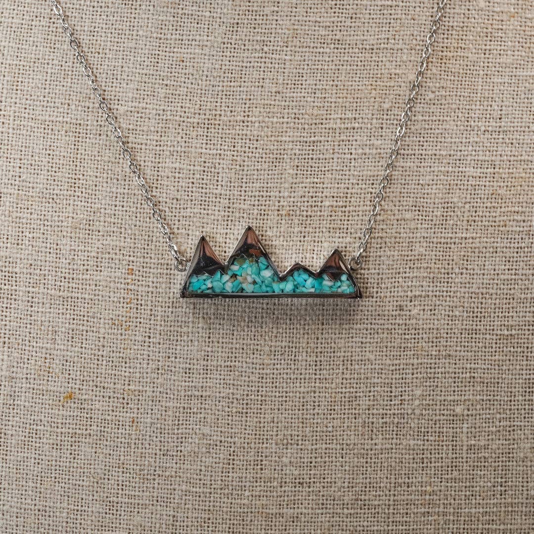 Antler Rings - Wholesale Pendant/Charm Necklace - The Turquoise Mountain Range4