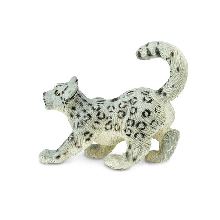 Safari Ltd. - Wholesale Figurine Toy - Kids - Snow Leopard Cub Figurine Toy for Kids