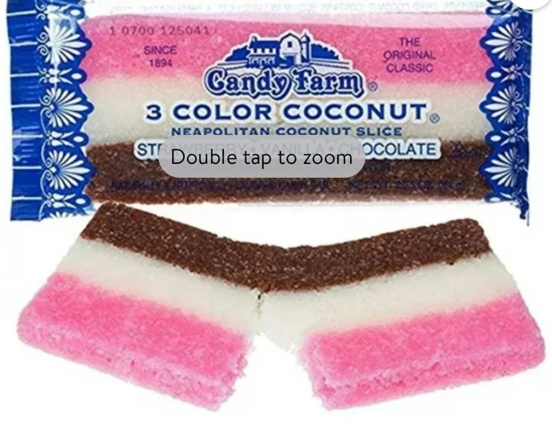 O'Shea's Candies Sweet Shop - Wholesale Chocolate Covered Sweets - Nostalgic 1894 Original Candy Farm Coconut 🥥Slices 24ct Box1