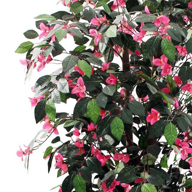 Leaf Design UK LTD - Wholesale Artificial Plant - Artificial Blossom Tree 180cm Rhododendron Pink Trunk3