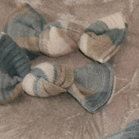 Camo Ribbed BloomCLIPS or Nylon Headband for wholesale by Bloom Headwraps