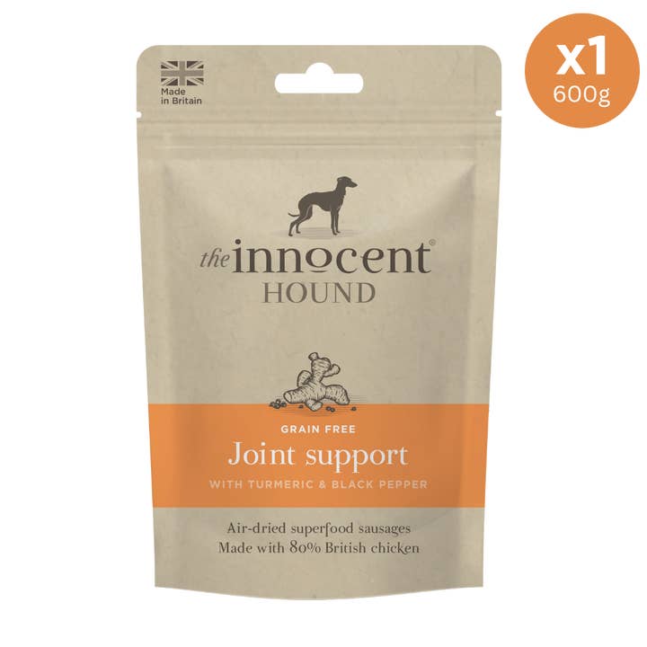 Joint Support Sausages with Turmeric and Black Pepper 500g for wholesale by The Innocent Hound