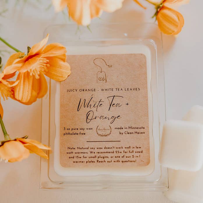 Barra di fusione di cera di soia per la vendita all'ingrosso da parte di Clean Haven