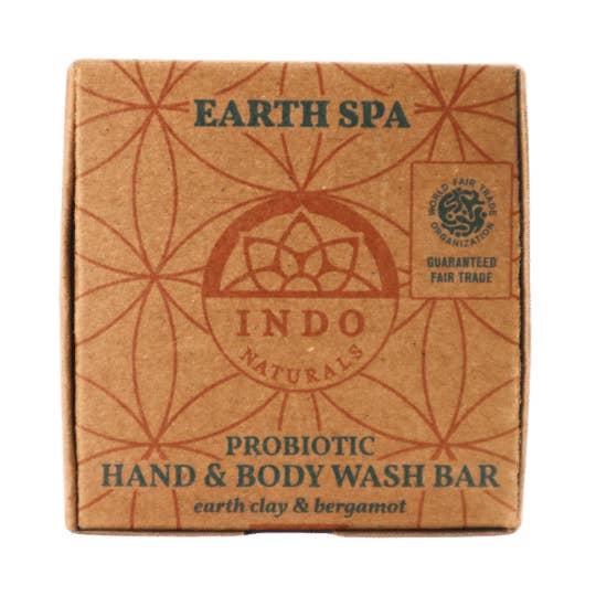 Indo Naturals - Wholesale Zeepblok - EARTH SPA: Lichaams- en handwas - Probiotische zeep2
