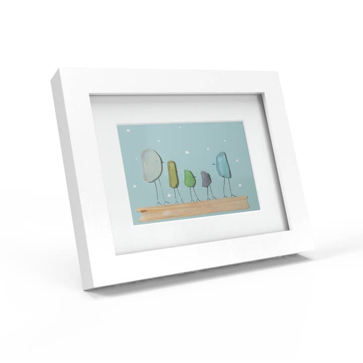 Snow Frames for wholesale by Sea Glass Frames