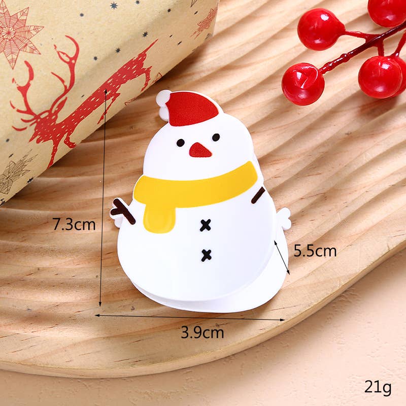 SoapElenGlen - Wholesale Hair Clip - Women's - Festive Christmas Hair Clip, Apple & Gift Box Hair Claw14