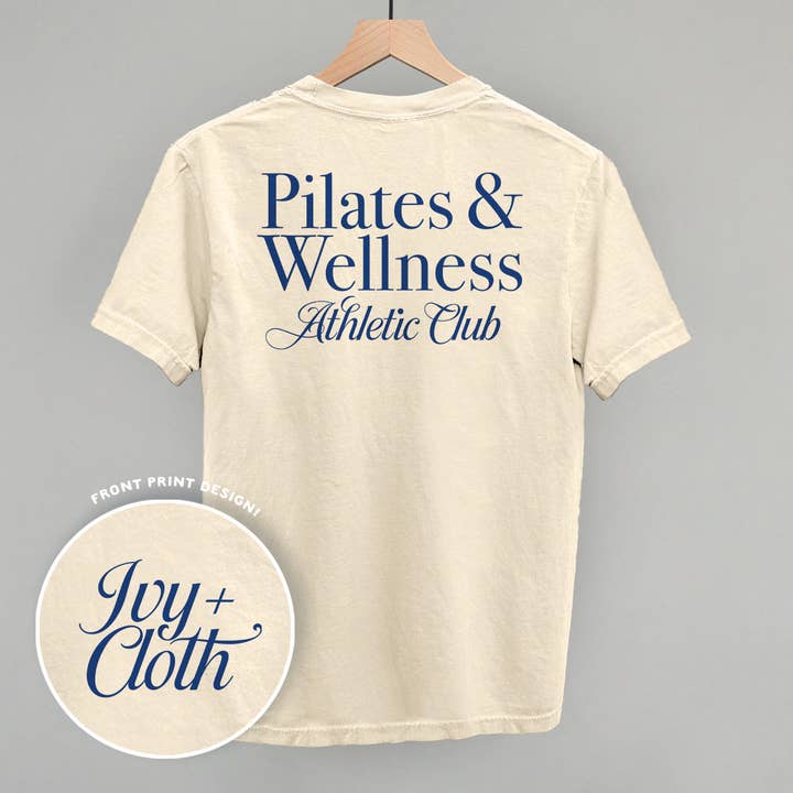 Ivy + Cloth - Vente Sweat-shirt à imprimés – femme - Club Athlétique Pilates & Bien-être (Impression au Dos)2