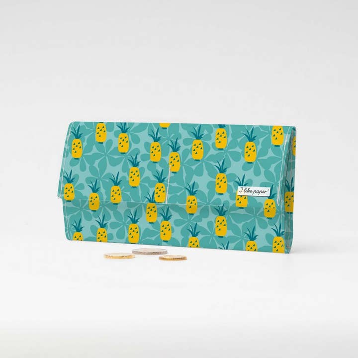 PINA COLADA Tyvek® Pappwallet XL/Kobling Tegnebog for engroshandel hos I Like Paper